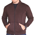 Jaqueta Casaco De Inverno Frio Masculino Com Bolso e Ziper Tricot